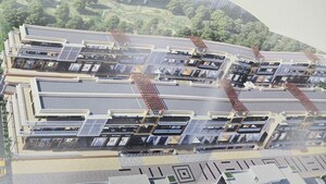  Shop – Exterior View View at Jaipuria Heritage, Shahpur Bamheta - for Sale