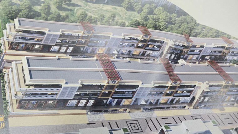 Exterior View, jaipuria-heritage Commercial Shop 300 Sq.Ft. In Shahpur Bamheta Ghaziabad 9955842