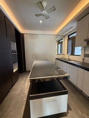 Kitchen in 4 BHK Apartment at Lodha Trump Tower, Worli – for Rent