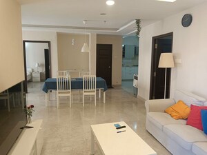 Living Room in 3 BHK Apartment at Aditya Empress Towers, Shaikpet – for Rent