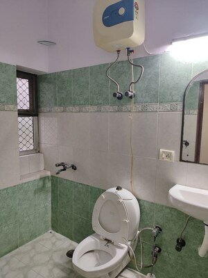 Bathroom in 1 RK Apartment at Damodar Complex, Sector 37 – for Rent