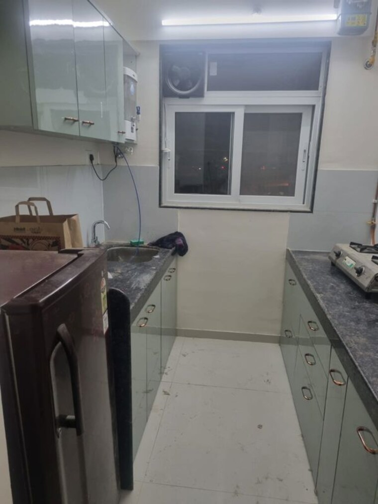 Kitchen, ashar-axis 1 Bedroom 462 Sq.Ft. Apartment In Majiwada Thane 9955897
