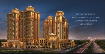 3 BHK Apartment – Exterior View View at Purvanchal Sunbliss, Sector 22d Yamuna Expressway - for Sale