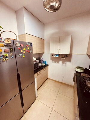 Kitchen in 3 BHK Apartment at Bhartiya City Nikoo Homes II, Thanisandra Main Road – for Sale