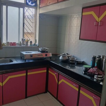 Kitchen in 3 BHK Apartment at Lalpur – for Rent