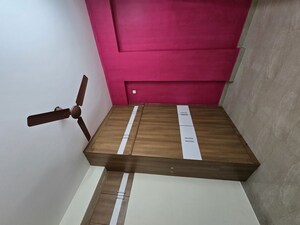 Bedroom in 3 BHK Apartment at Cyber Shanti Nilaya, Bandlaguda Jagir – for Rent