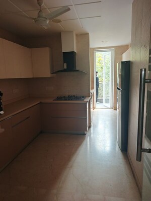 Kitchen in 4 BHK Builder Floor at Defence Colony – for Rent