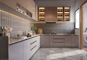 Kitchen in 2 BHK Apartment at Katraj Nagar – for Sale