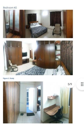 Living Room in 4 BHK Apartment at Brigade Millennium Jacaranda, Jp Nagar – for Sale