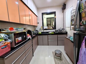 Kitchen in 1 BHK Apartment at Balmurali CHS, Chembur – for Rent