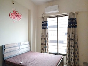 Bedroom in 3.5 BHK Apartment at Kavisha Pebble Bay, Chandkheda – for Rent