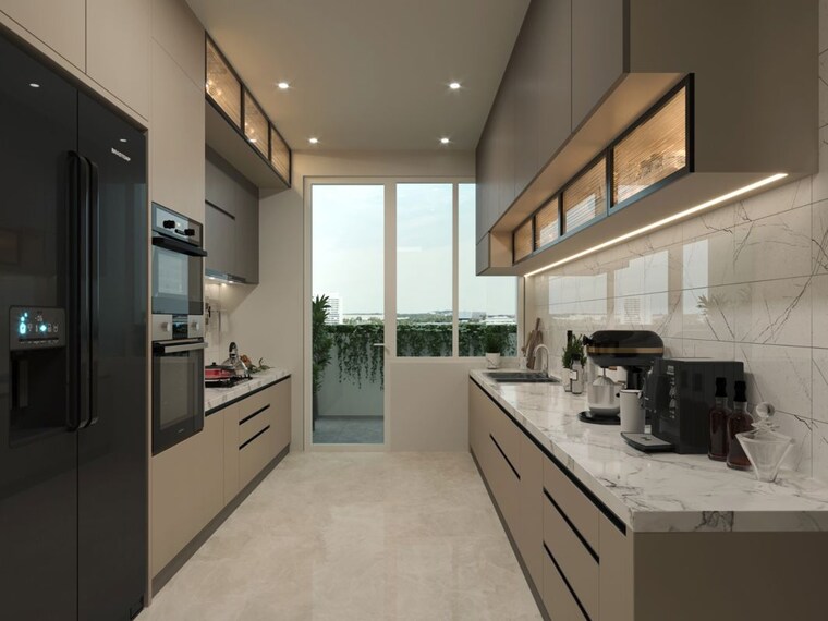 Kitchen, kondapur 4 Bedroom 3247 Sq.Ft. Apartment In Kondapur Hyderabad 9954854