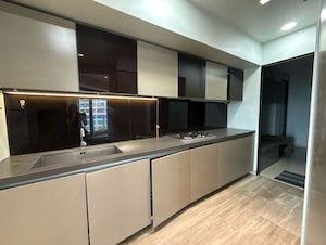 Kitchen in 3 BHK Apartment at Lodha The World Towers World One Tier 2, Worli – for Rent