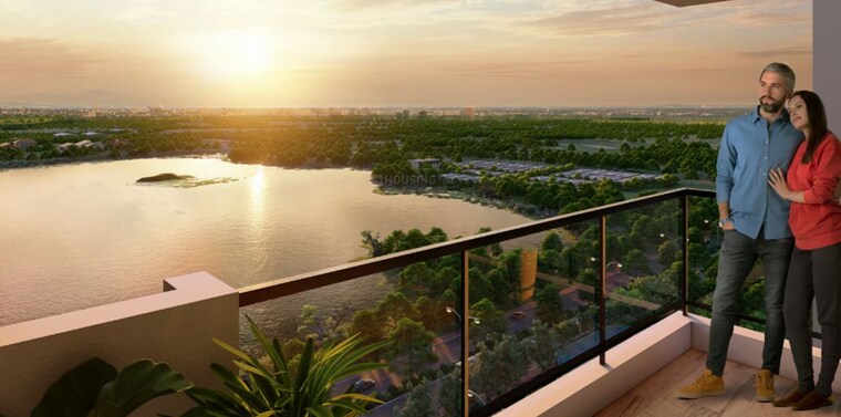 Balcony, cybercity-west-brook 3 Bedroom 1825 Sq.Ft. Apartment In Kokapet Hyderabad 9955220