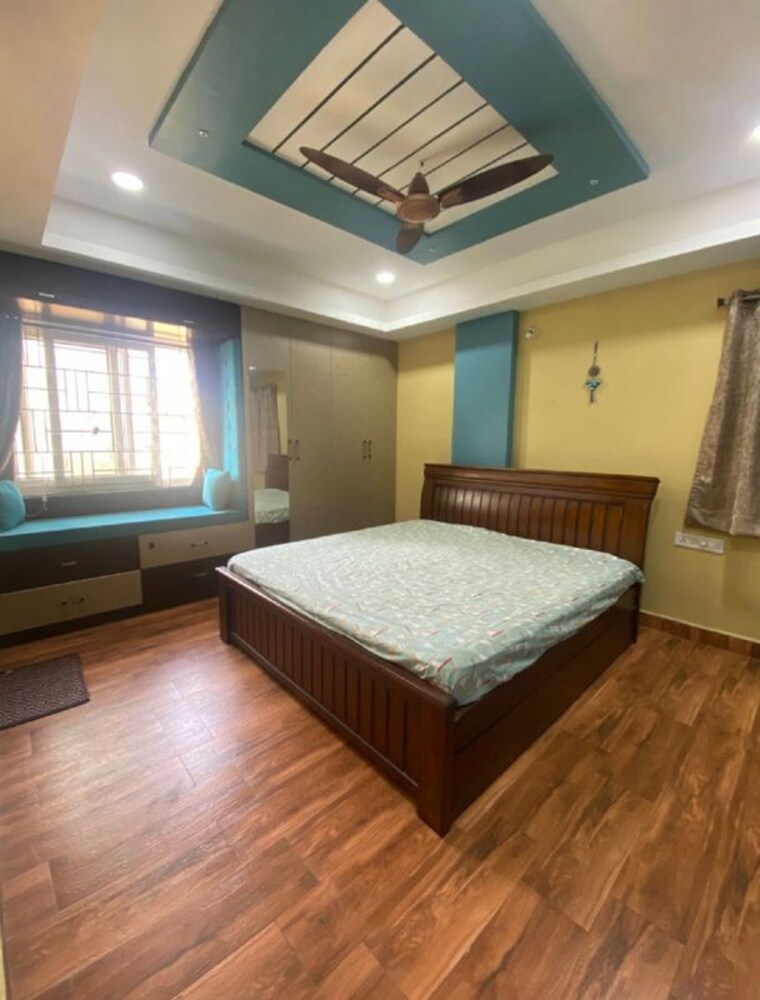 Bedroom, sahasraa-spaces 2 Bedroom 1230 Sq.Ft. Apartment In Serilingampally Hyderabad 9956125