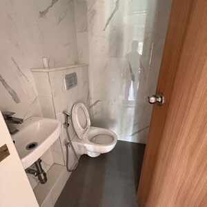Bathroom in 1 BHK Apartment at Lodha Codename Premier, Mangaon – for Sale