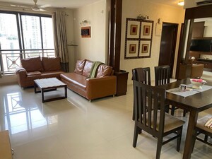 Living Room in 2 BHK Apartment at Hiranandani Garden Brentwood, Powai – for Rent