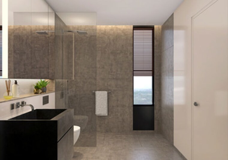 Attached Bathroom, birla-niyaara 3 Bedroom 1090 Sq.Ft. Apartment In Worli Mumbai 9956171