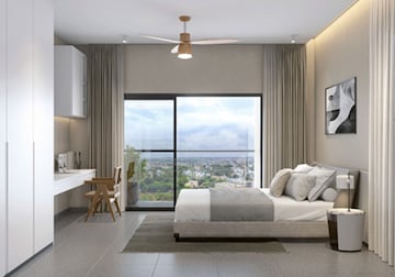 Bedroom in 3 BHK Apartment at Birla Niyaara, Worli – for Sale