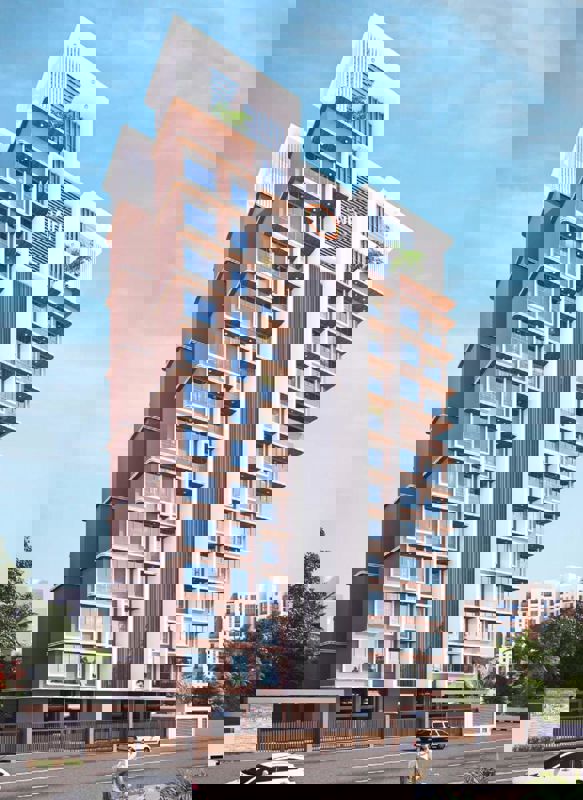 2 BHK 553 Sq.Ft. Apartment in Om New Aashirwad CHS