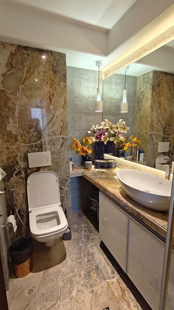 Bathroom in 3 BHK Apartment at Ekta Panorama, Chembur – for Rent