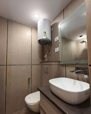 Bathroom in 3 BHK Builder Floor at Saket – for Rent