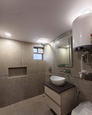 Bathroom in 3 BHK Builder Floor at Saket – for Rent