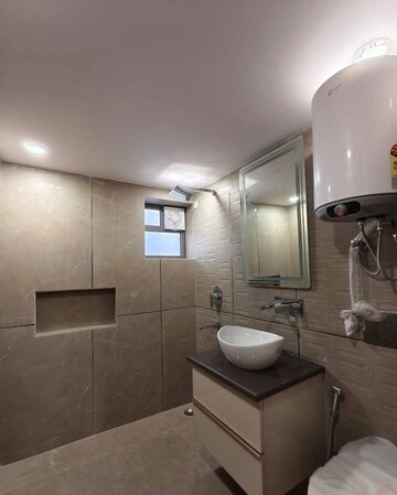 Bathroom in 3 BHK Builder Floor at Saket – for Rent