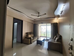 Living Room in 1 BHK Apartment at Rosa Classic Apartment, Kasarvadavali – for Rent