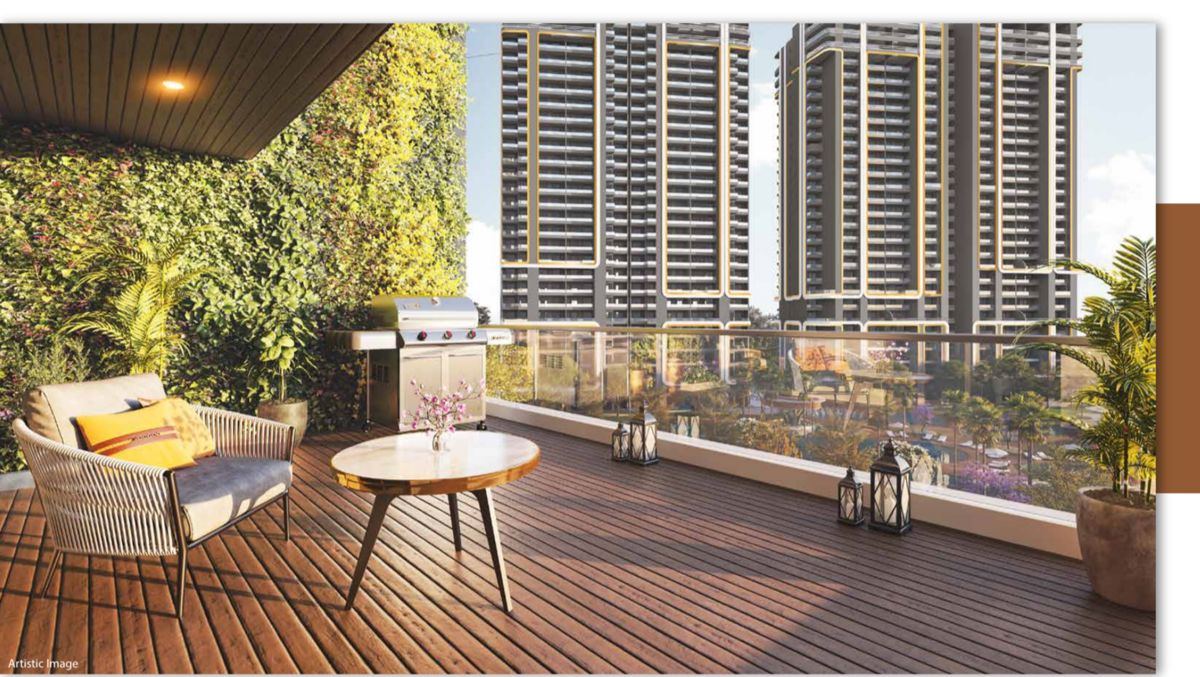 3 BHK + Pooja Room,Servant Room Apartment For Sale in Smart World One DXP
