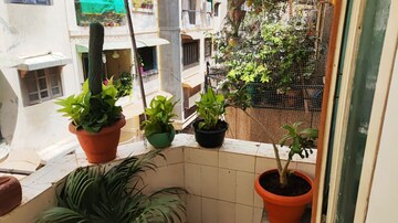 Balcony in 2 BHK Apartment at Shyamal – for Rent