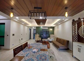 Living Room in 3 BHK Apartment at Conscient Heritage Max, Sector 102 – for Rent