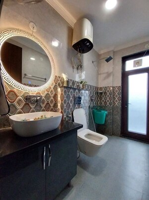 Bathroom in 3 BHK Apartment at Conscient Heritage Max, Sector 102 – for Rent