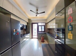 Kitchen in 3 BHK Apartment at Conscient Heritage Max, Sector 102 – for Rent