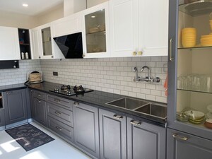 Kitchen in 3 BHK Builder Floor at Sector 47 – for Rent