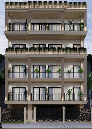 4 BHK Builder Floor – Exterior View View at Sector 15 - for Sale