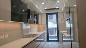 Kitchen in 4 BHK Builder Floor at Sector 15 – for Sale