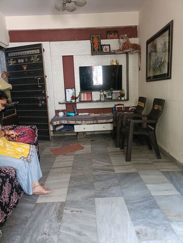 Living Room in 1 BHK Apartment at Vraj Apartments, Dahisar East – for Sale