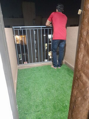 Balcony in 2 BHK Apartment at Lodha Palava City, Dombivli East – for Rent