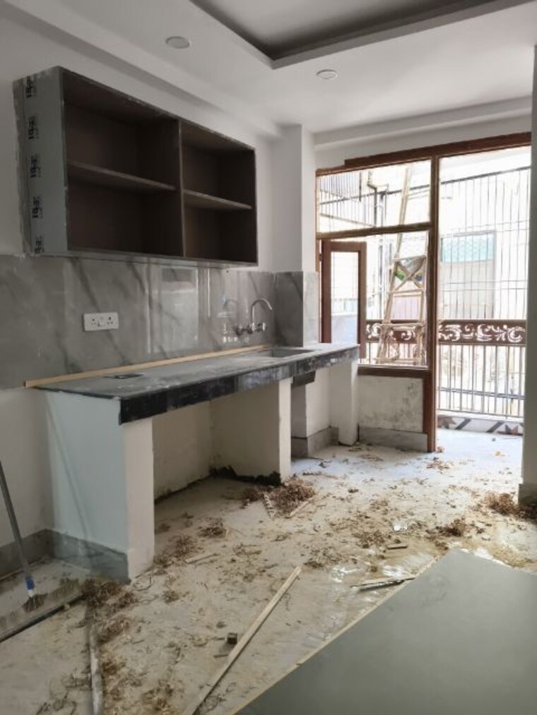 Kitchen, saket 1 RK 450 Sq.Ft. Builder Floor In Saket Delhi 9956363