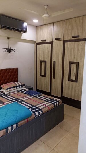Bedroom in 1 BHK Apartment at Satellite Royale, Goregaon East – for Rent