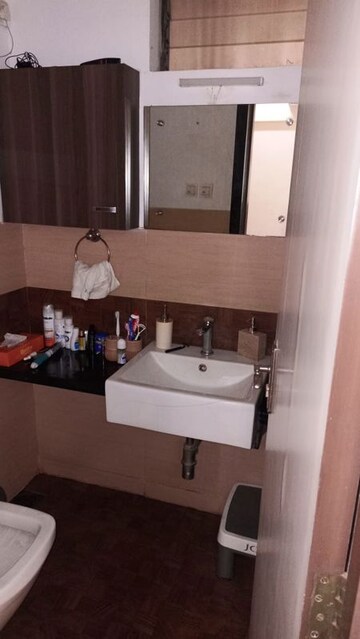 Bathroom in 1 BHK Apartment at Satellite Royale, Goregaon East – for Rent