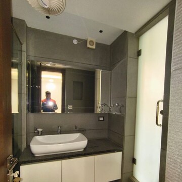 Bathroom in 3 BHK Builder Floor at Kalkaji – for Rent