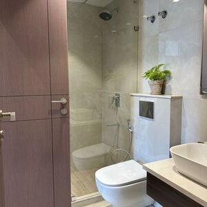 Bathroom in 4 BHK Apartment at AIGIN Royal Park, Mahurali – for Sale