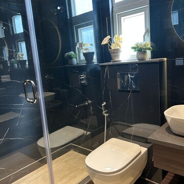 Bathroom in 4 BHK Apartment at AIGIN Royal Park, Mahurali – for Sale