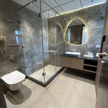 Bathroom in 4 BHK Apartment at AIGIN Royal Park, Mahurali – for Sale
