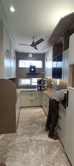 Kitchen in 3 BHK Builder Floor at Rohini Sector 4 – for Sale