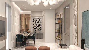 Living Room in 4 BHK Apartment at Prabhadevi CHS, Prabhadevi – for Sale