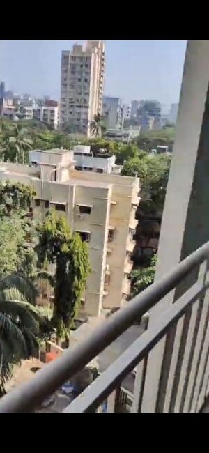 Balcony in 2 BHK Apartment at Oxford Navrang Crystal, Goregaon West – for Rent