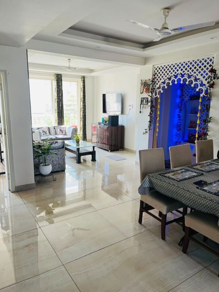 Living Room, roseate-homes 3 Bedroom 2106 Sq.Ft. Apartment In Ghazipur Zirakpur 9956396